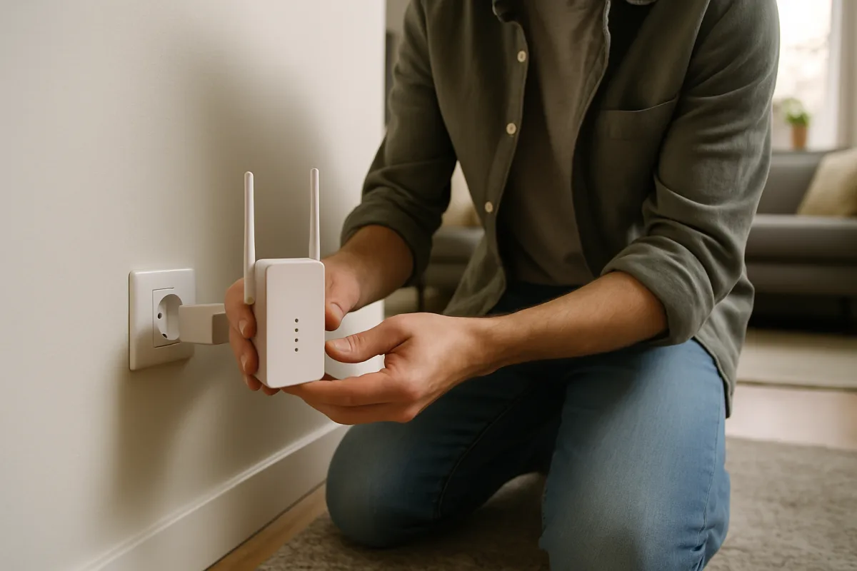Come collegare un ripetitore WiFi al router
